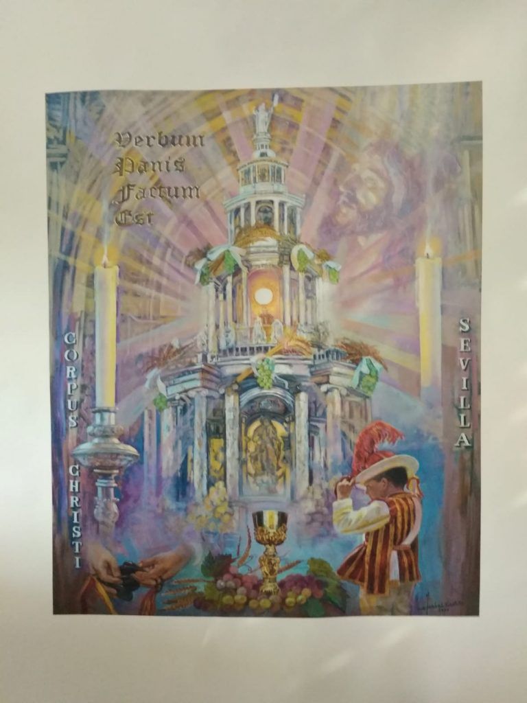 Presentacion del cartel del Corpus Christi de Sevilla 2022